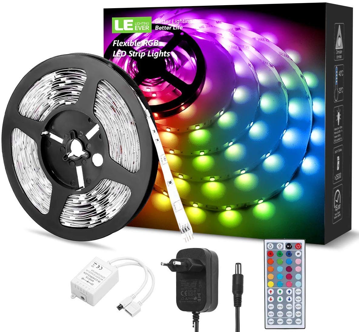 LED-Leiste 150 SMD RGB LEDs 5m IP67 Lauflicht McShine LED-RUN 50 450077