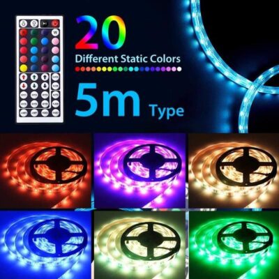 Ledpoint S.r.l.  LED strip 5m Control RGB 5050 60 led/m IP64 5V 13W/m,  IP64 empty silicon tube