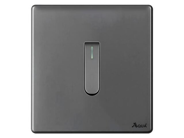 AQUA NEO SUPER GREY 1 GANG SWITCH – Aqua NEO Super Grey