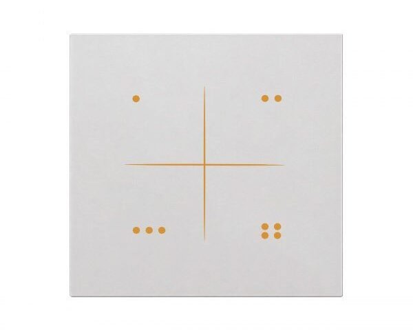 AQUA ZIGBEE DOVE WHITE 4 GANG SWITCH – Aqua Aqua Zigbee Dove White Switches