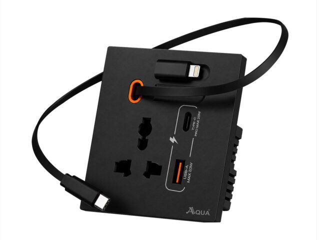 Aqua 20W Fast Charging Wall Socket (Black) – Aqua Accessories
