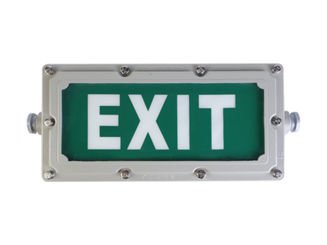 EXPLOSION PROOF LED EMERGENCY EXIT SIGN LIGHT – Osaka Hazardous Area Lighting