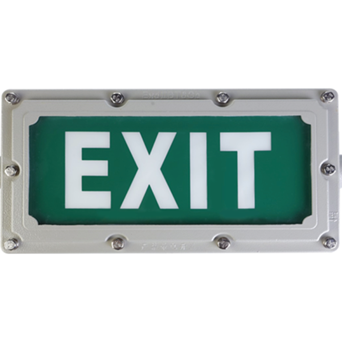 EXPLOSION PROOF LED EMERGENCY EXIT SIGN LIGHT – Osaka Hazardous Area Lighting