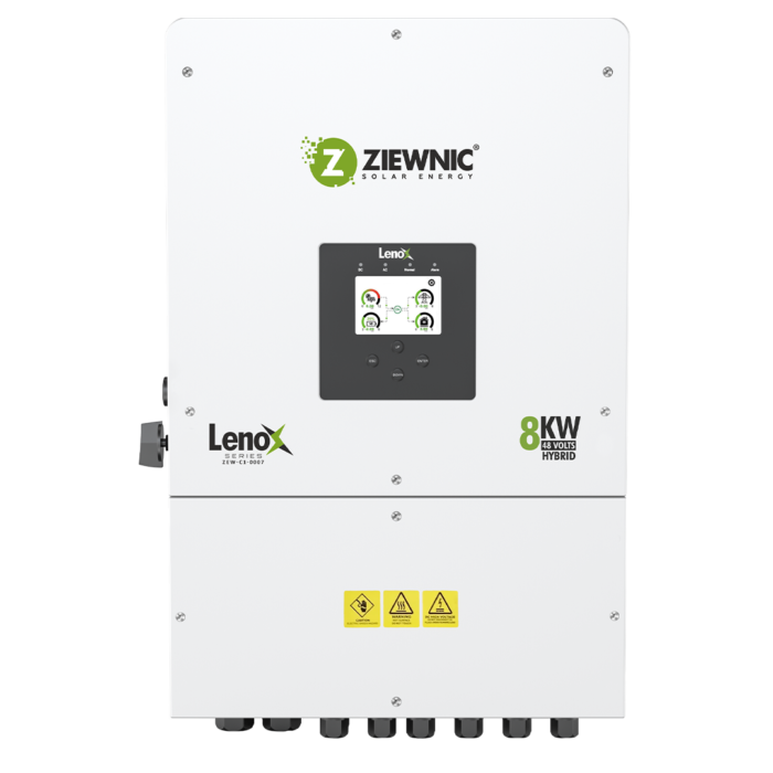 HYBRID INVERTER 8KW – 48V – Ziewnic Lenox Series