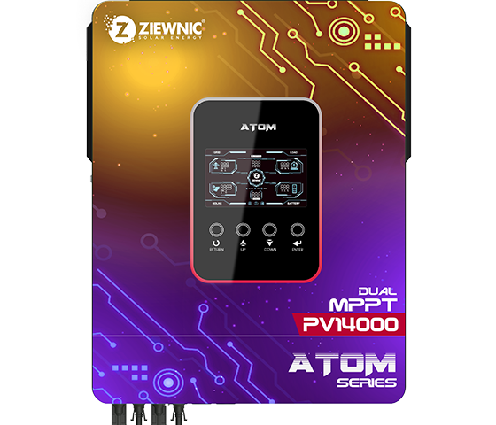 Hybrid Inverter Dual MPPT (PV 14000) – Ziewnic Hybrid Inverters