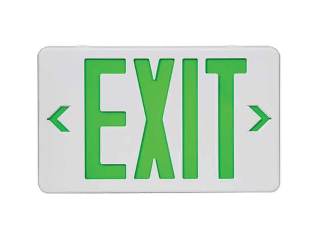 MAINTAINED EMERGENCY EXIT SIGN LIGHT – Osaka Emergency Lights