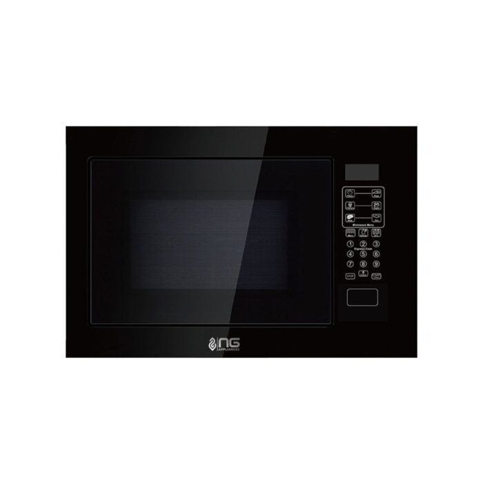 NG-E91E Built-in Microwave Oven with Grill (25L) – Digital Black Glass – NasGas Built-in Microwave Oven