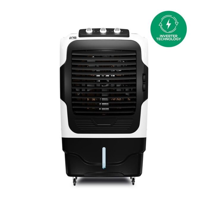 NasGas Eco-Power NAC-9400 | 60L Inverter Air Cooler | Only 100 Watts | 60% Energy Saving | UPS & Solar Friendly – NasGas Room Air Cooler