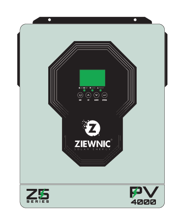 SOLAR HYBRID INVERTER  6G PV4000 – Ziewnic Hybrid Inverters