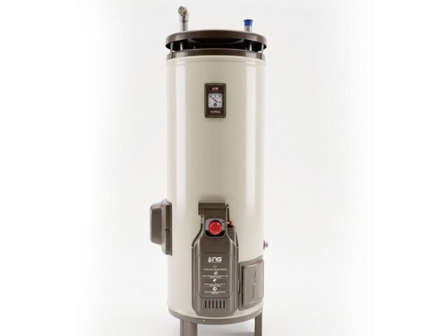 NasGas Electric Gas Water Heater DEG-3030 Super Deluxe Double Safety – NAS GAS Geyser