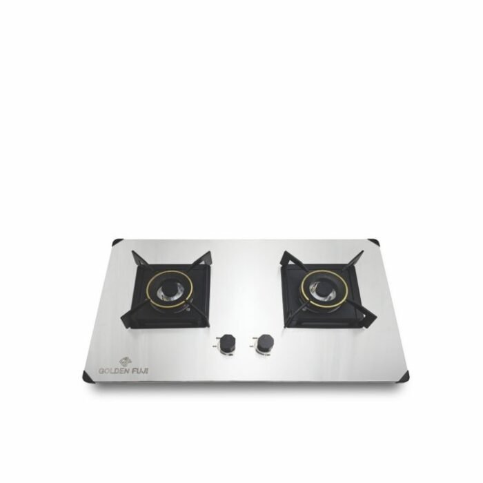 LPG & NG Combined Steel Top Hob ST-SLN-2(80) – Golden Fuiji Built-In Hobs