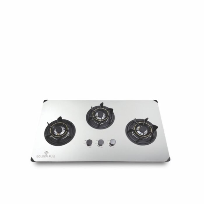 LPG & NG Combined Steel Top Hob ST-SLN-3(90) – Golden Fuiji Built-In Hobs